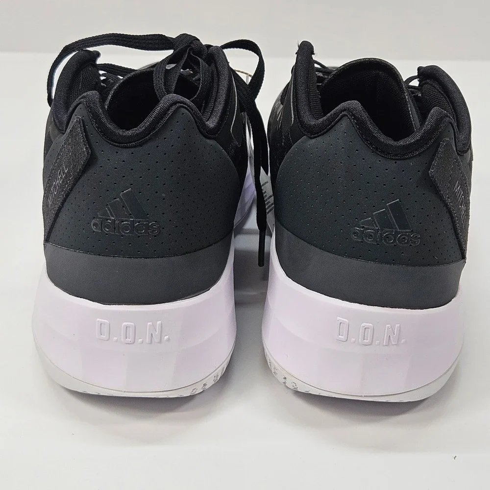 Adidas D.O.N. Issue 4 Basketball Shoes Men's‎ Size 11 Black White GY6505